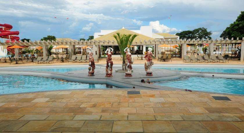Caldas Novas Lacqua Di Roma IV - 2 Banheiros E Cozinha, Piscina 24 Horas מראה חיצוני תמונה